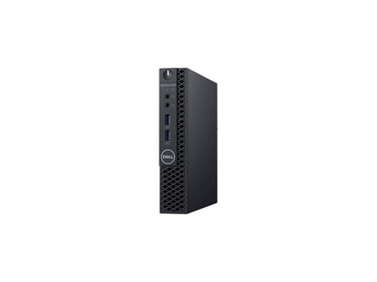 Dell OptiPlex 3000 3060 Desktop Computer - Intel Core i5 (8th Gen) i5-8500T 2.10 GHz - 4 GB DDR4 SDRAM - 500 GB HDD - Windows 10 Pro 64-bit (English/French/Spanish) - Micro PC
