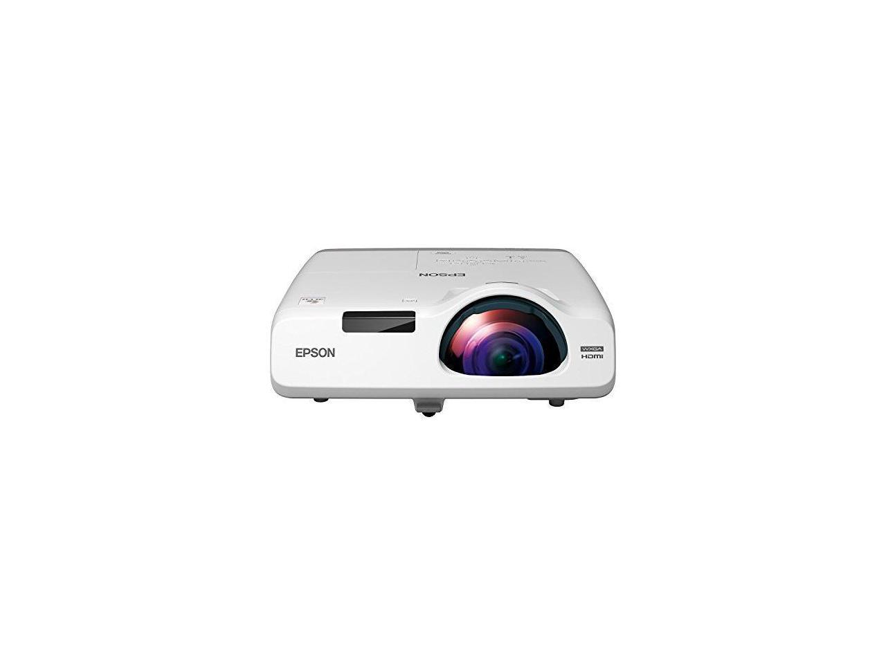 Epson PowerLite 525W WXGA 3LCD Widescreen Short-throw Projector 2800 lumens, V11H672020