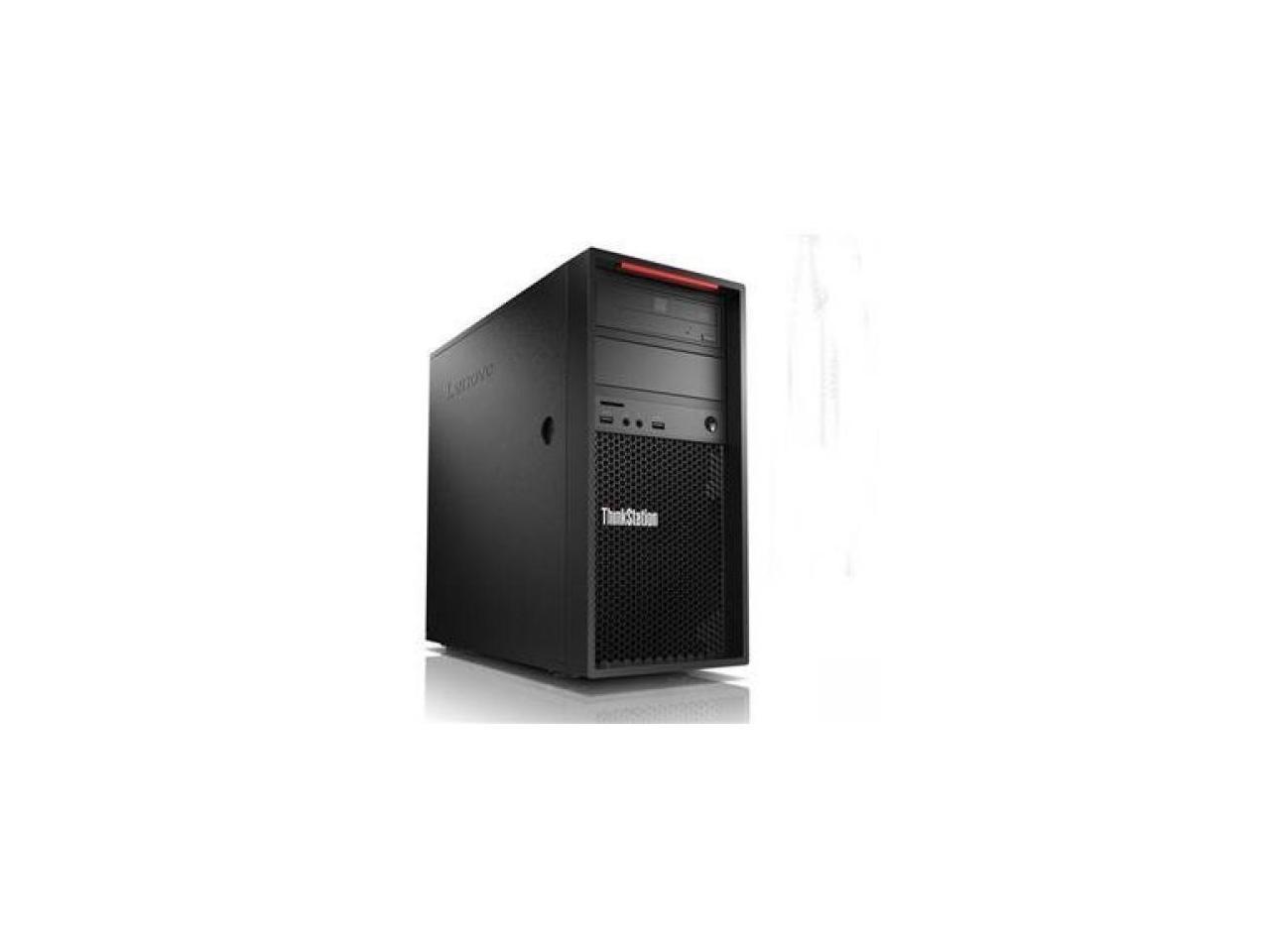 Lenovo Desktop Computer ThinkStation P520c (30BX002DUS) Xeon W-2123 (3.60 GHz) 16 GB DDR4 ECC 512 GB SSD Windows 10 Pro 64-Bit