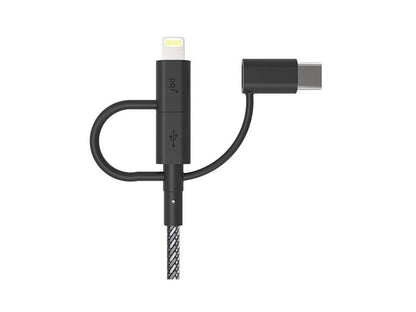 PQI i-Cable Multi-Plug 180 (Micro USB / USB Type C / Lightning)