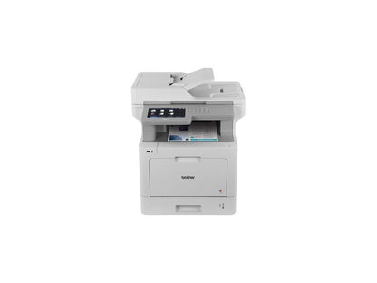 Brother Business Color Laser All-in-One MFC-L9570CDW - Duplex Printing - Wireless LAN - Copier/Fax/Printer/Scanner - 33 ppm Mono/33 ppm Color - 2400 x 600 dpi Print - 7" LCD Touchscreen - Gigabit