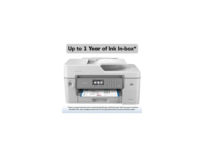 Brother MFC-J6545DW INKvestment Tank Wireless Duplex All-in-One Color Inkjet Printer - Up to 1-Year of Ink in-Box