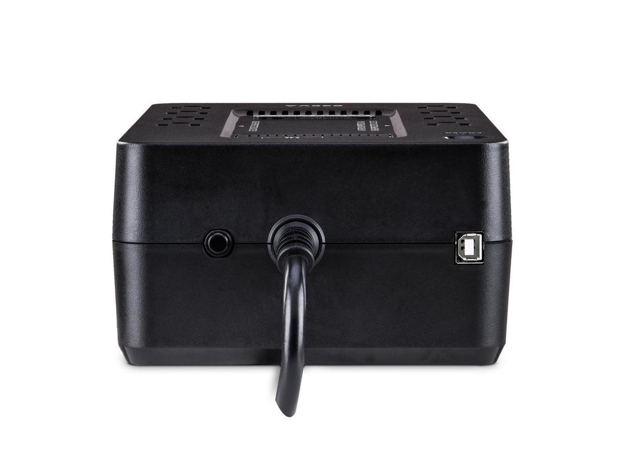 650VA 8-Outlet UPS Battery Backup with USB