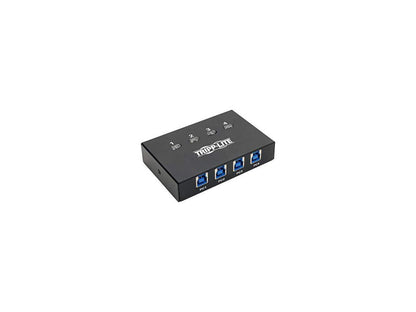 4-Port USB 3.0 Printer/Peripheral Sharing Switch