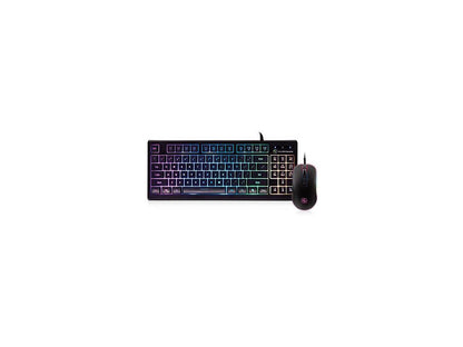 Iogear Korona Kore Compact Rgb Keyboard & Mouse Combo