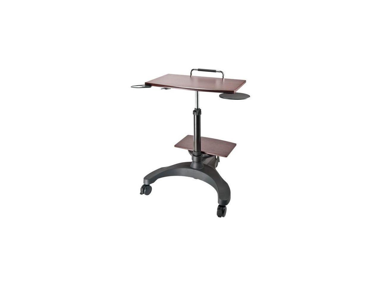 DoubleSight Displays DS-630MC Laptop Cart with Printer Shelf DS630MC