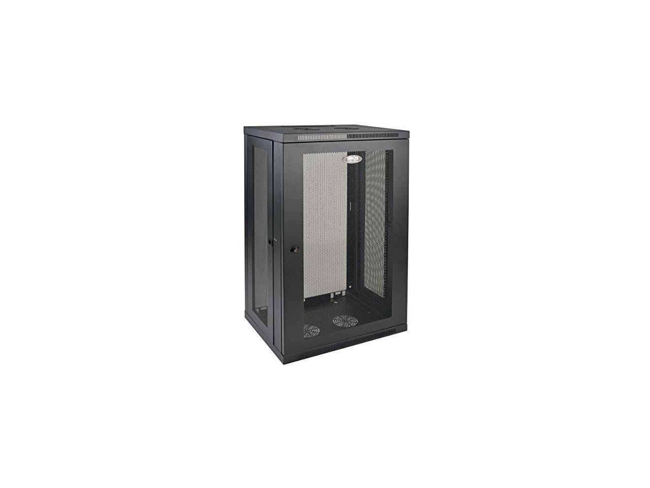 Tripp Lite 21U Low-Profile Switch-Depth Wall-Mount Rack Enclosure Server Cabinet (SRW21U)
