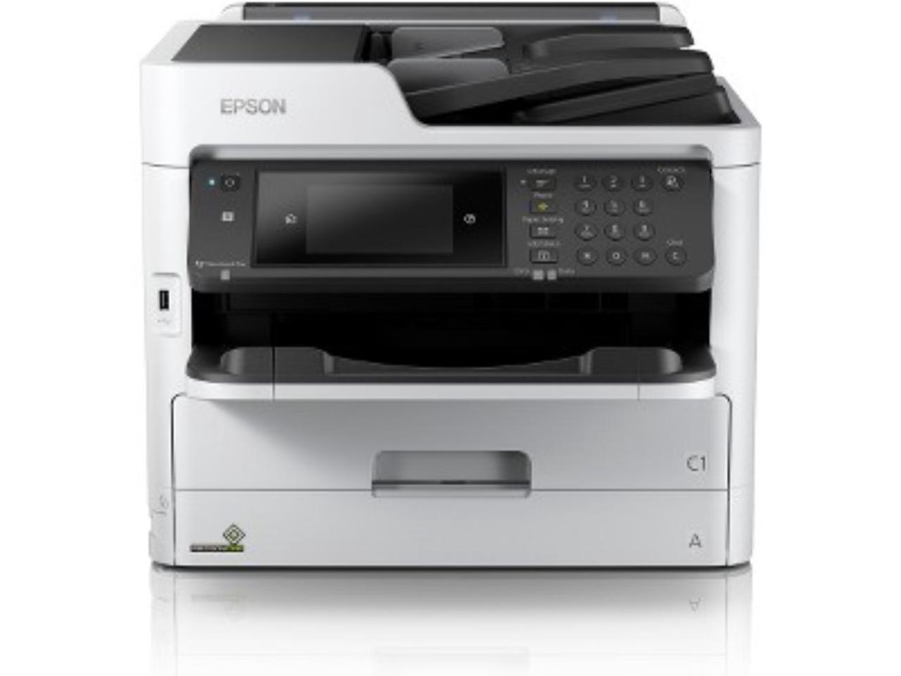 Epson - C11CG03201 - Epson WorkForce Pro WF-C5710 Inkjet Multifunction Printer - Color - Copier/Fax/Printer/Scanner -