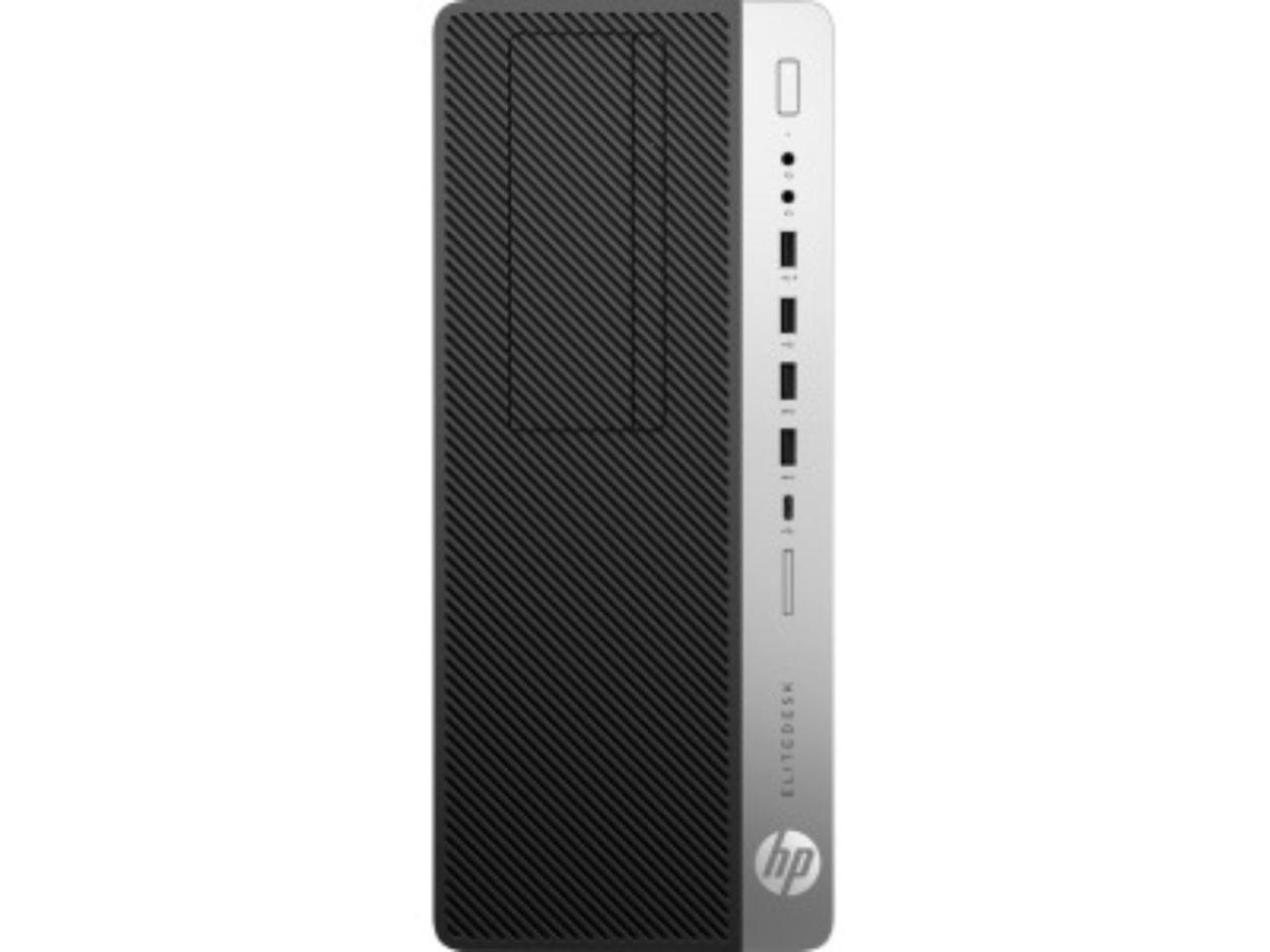 HP Desktop Computer EliteDesk 800 G4 (4AL73UT#ABA) Intel Core i7 8th Gen 8700 (3.20 GHz) 16 GB DDR4 512 GB SSD Intel UHD Graphics 630 Windows 10 Pro 64-Bit