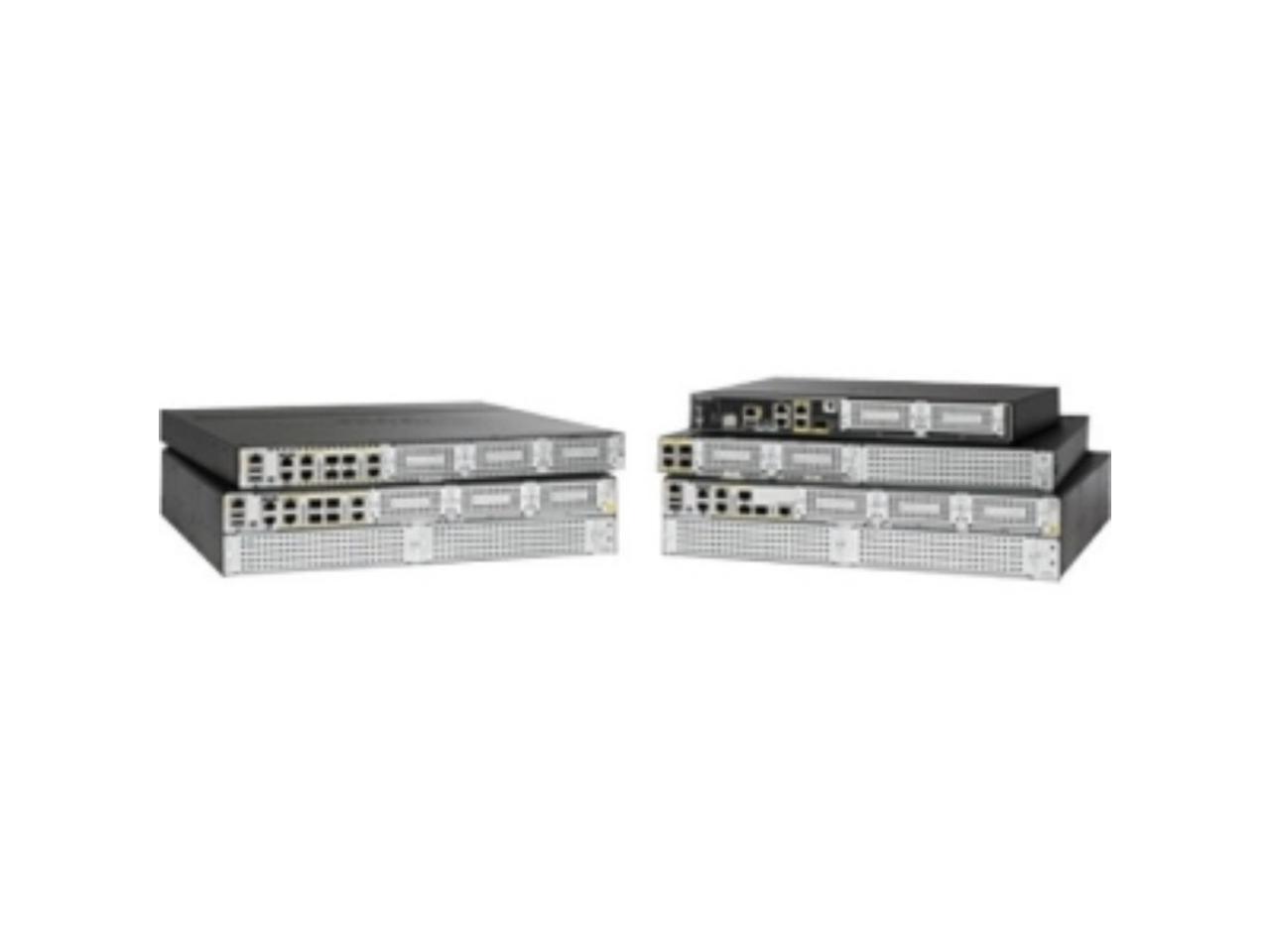 Cisco Small Business ISR4331-AX/K9 Router with Application Experience (AX) Bundle 3 x 10/100/1000Mbps LAN Ports