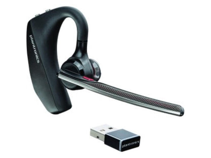 Plantronics Voyager 5200 UC Earset - Wireless - Bluetooth - 98.4 ft6.80 kHz - Earbud, Over-the-ear - Monaural - In-ear - Noise Reduction, Echo Cancelling Microphone - Noise Canceling
