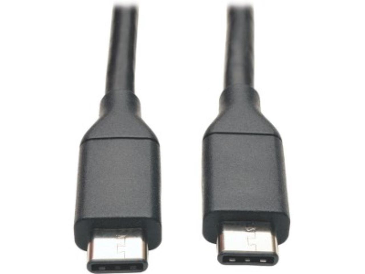 Tripp Lite U420-003 Black USB 3.1 Gen 1 (5 Gbps) Cable, USB Type-C (USB-C)