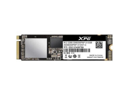 XPG SX8200Pro Series: 512GB Internal Solid State Drive PCIe Gen3x4 M.2 2280