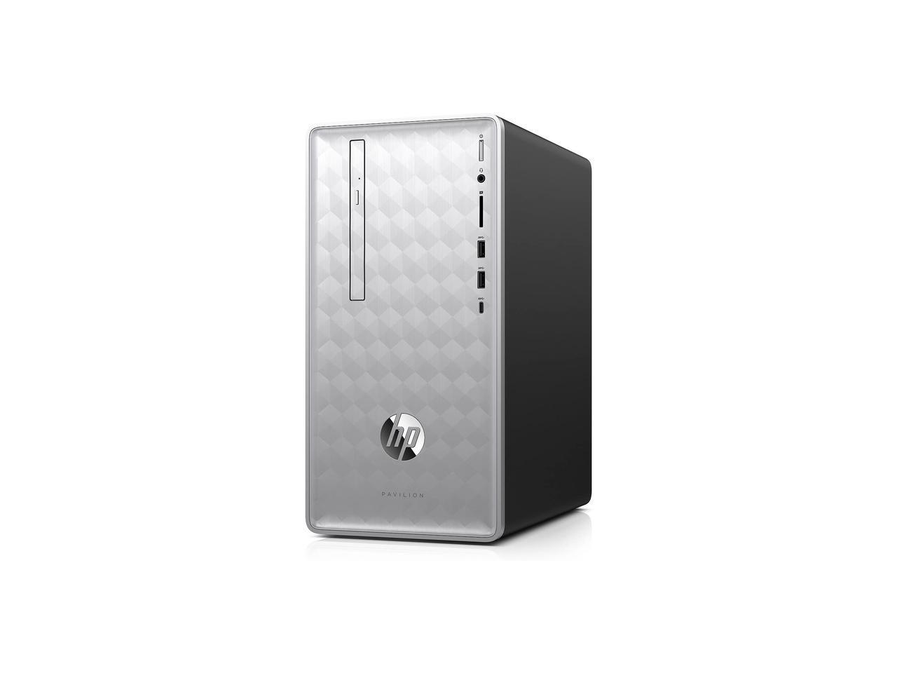 HP Pavilion 590-P0000 590-p0117cb Desktop Computer - Intel Core i5 8th Gen i5-8400 Hexa-core (6 Core) 2.80 GHz - 8 GB RAM DDR4 SDRAM - 16 GB Optane Memory - 1 TB HDD - Windows 10 Home 64-bit - Intel U