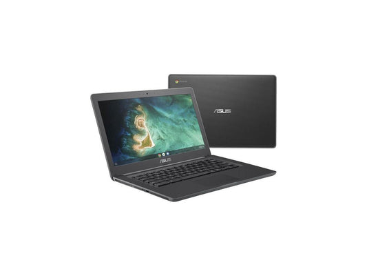 Asus Chromebook C403 C403NA-WS42-BL 14" Rugged Chromebook - HD - 1366 x 768 - Intel Celeron N3350 Dual-core (2 Core) 1.10 GHz - 4 GB RAM - 32 GB Flash Memory - Dark Blue - Intel Chip - Chrome OS