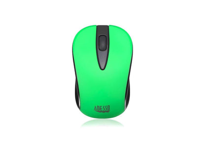 ADESSO IMOUSES70G ADESSO GREEN NEON COLOR 2.4GHZ WIRELESS OPTICAL MINI MOUSE