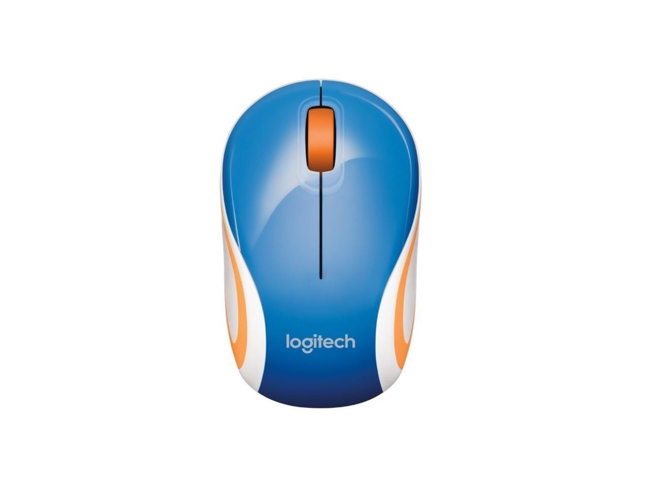 Logitech Wireless Mini Mouse M187 - Blue