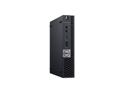 Dell OptiPlex 7060 (W75N1) Micro Desktop Intel Core i5-8500T 4 GB DDR4 500 GB HDD Windows 10 Pro