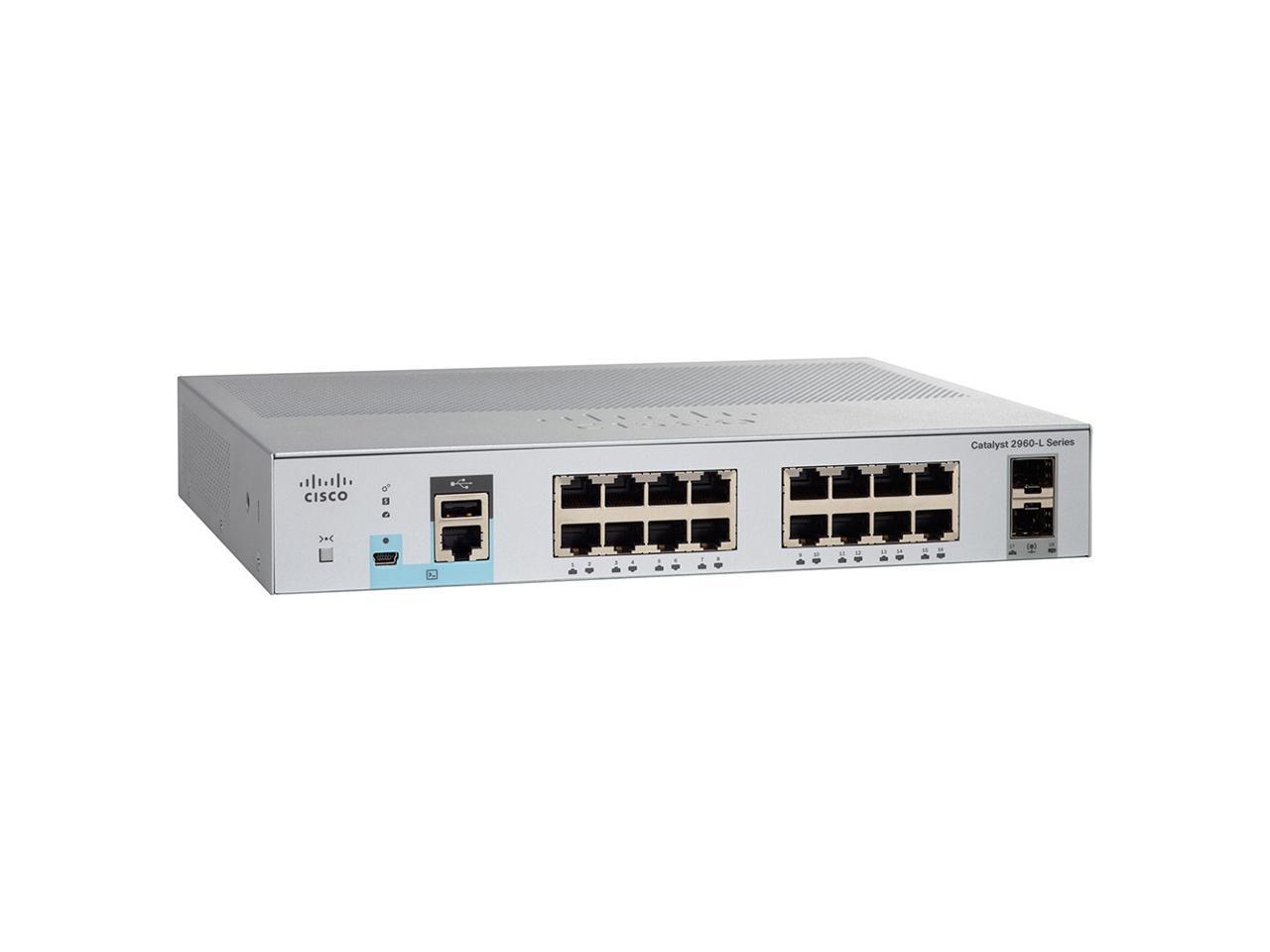 Cisco Catalyst WS-C2960L-16TS-LL Ethernet Switch