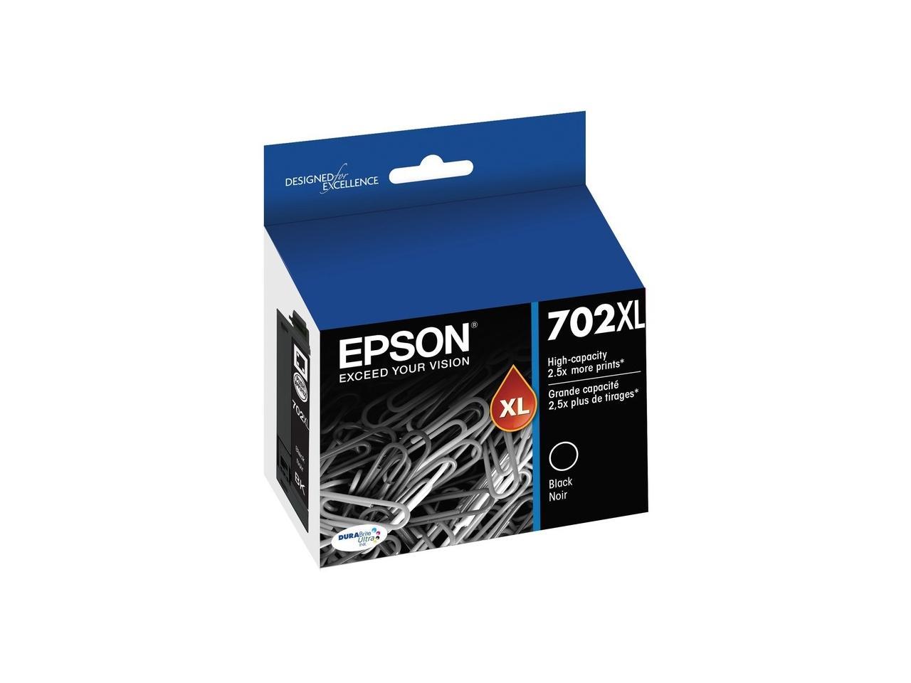 Epson Durabrite Ultra T702xl Ink Cartridge - Black