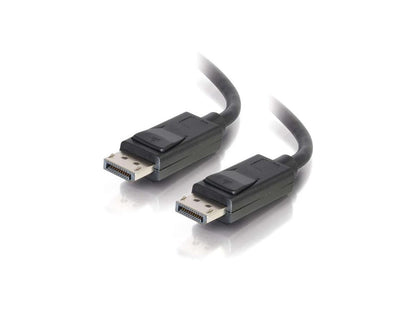 C2G 54424 DisplayPort Cable with Latches M/M, 8K UHD Compatible - Digital Audio Video, Black (20 Feet, 6.09 Meters)