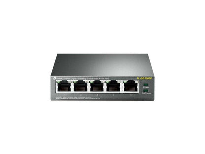 TP-LINK 5-Port Gigabit Desktop Switch with 4-Port PoE (tl-sg1005p) (tlsg1005p)