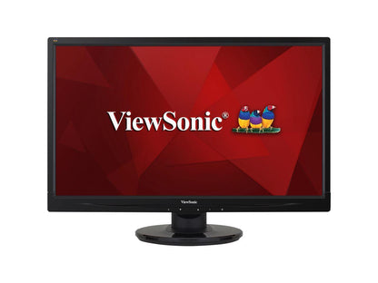 ViewSonic VA2246MH-LED 22" (Actual size 21.5") Full HD 1920 x 1080 5ms (GTG) VGA HDMI Built-in Speakers Anti-Glare LED Backlight LCD Monitor