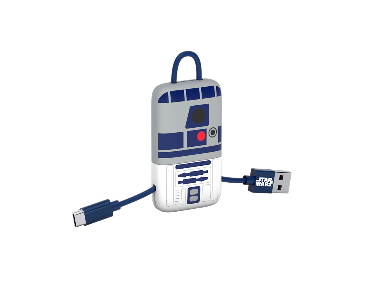 Star Wars TLJ R2D2 KeyLine Micro USB Cable 22cm