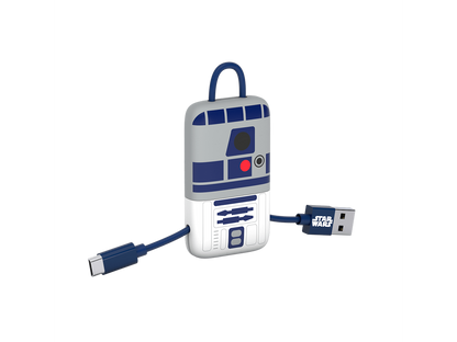 Star Wars TLJ R2D2 KeyLine Micro USB Cable 22cm