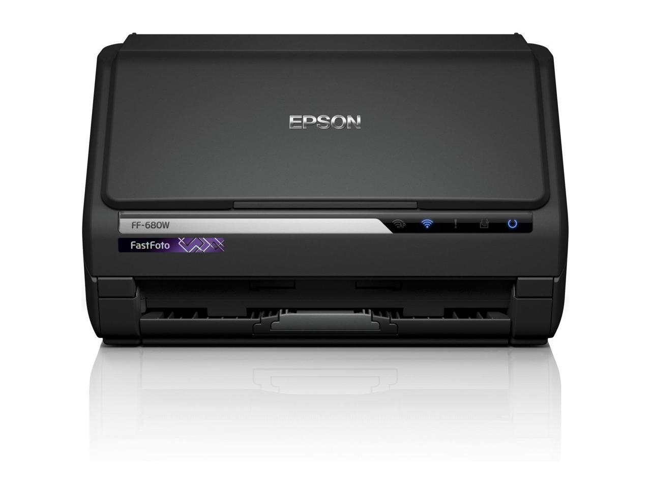 Epson FastFoto FF-680W Wireless High-Speed Photo and Document Scanning System