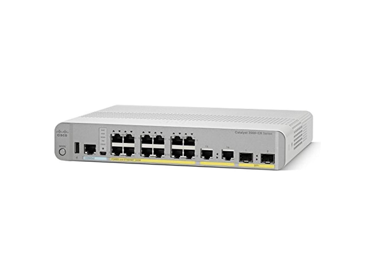 Cisco WS-C3560CX-12TC-S Catalyst 3560-CX 12 Port Data IP Base Switch