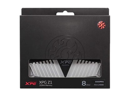 XPG Z1 DDR4 3000MHz (PC4 24000) 32GB (2x16GB) CL16-20-20 288-Pin Memory Modules Kit, Silver (AX4U3000716G16A-DSZ1)