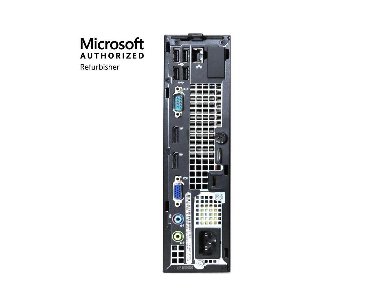 Dell Optiplex 9010 USFF Computer Intel Core i5 3470 DVD Windows 10 New Free Keyboard, Mouse,Power cord,WiFi Adapter