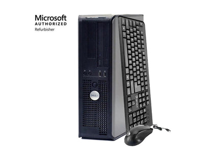 Dell Optiplex 780 Desktop Computer Intel Core 2 Duo 8GB DDR3 500GB HDD DVD Windows 10 Professional New Free Keyboard, Mouse,Power cord