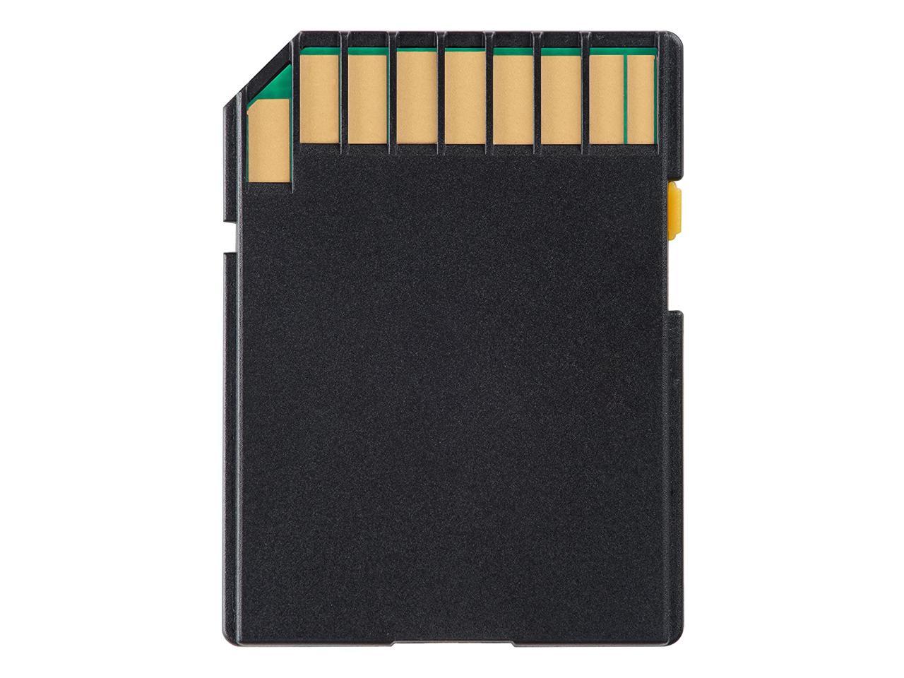 Transcend 64 GB High Speed 10 UHS-3 Flash Memory Card 95/60 MB/s (TS64GSDU3),Gold