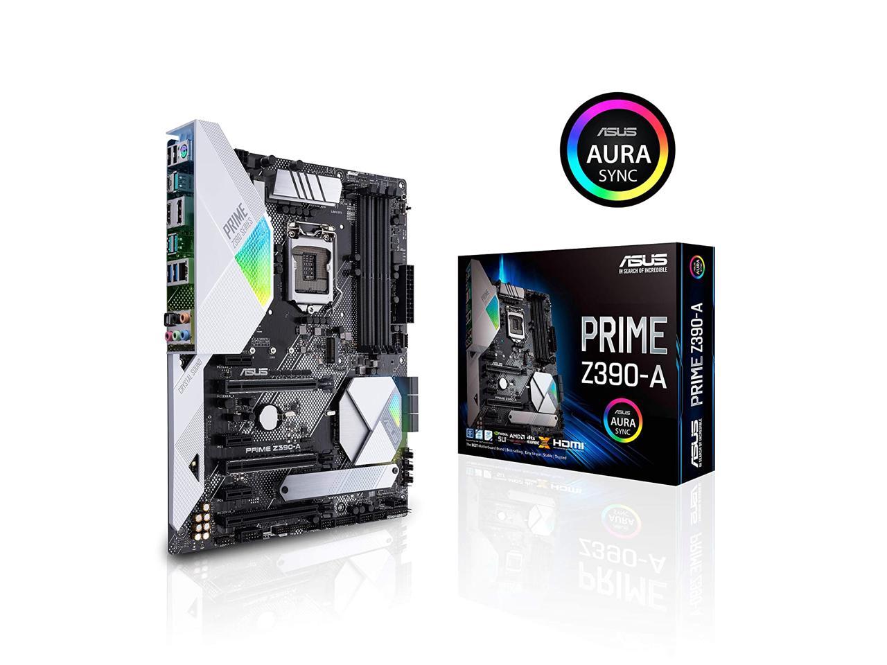 ASUS 90MB0YT0-M0EAY0 Motherboard, ASUS PRIME Z390-A, Intel Z390, RoG - Sockel 1151 Black