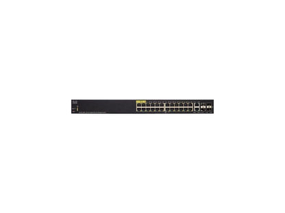 Cisco SG350-28MP 28-Port Gigabit PoE Managed Switch