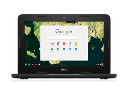 Dell Chromebook 3180 11.6 Celeron N3060 1.6 GHz 4GB 16 GB eMMC Laptop HD