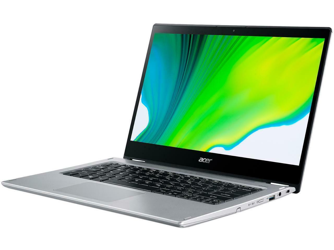 Acer Spin 3 SP314-54N-50W3 Intel Core i5 10th Gen 1035G4 (1.10 GHz) 8 GB LPDDR4