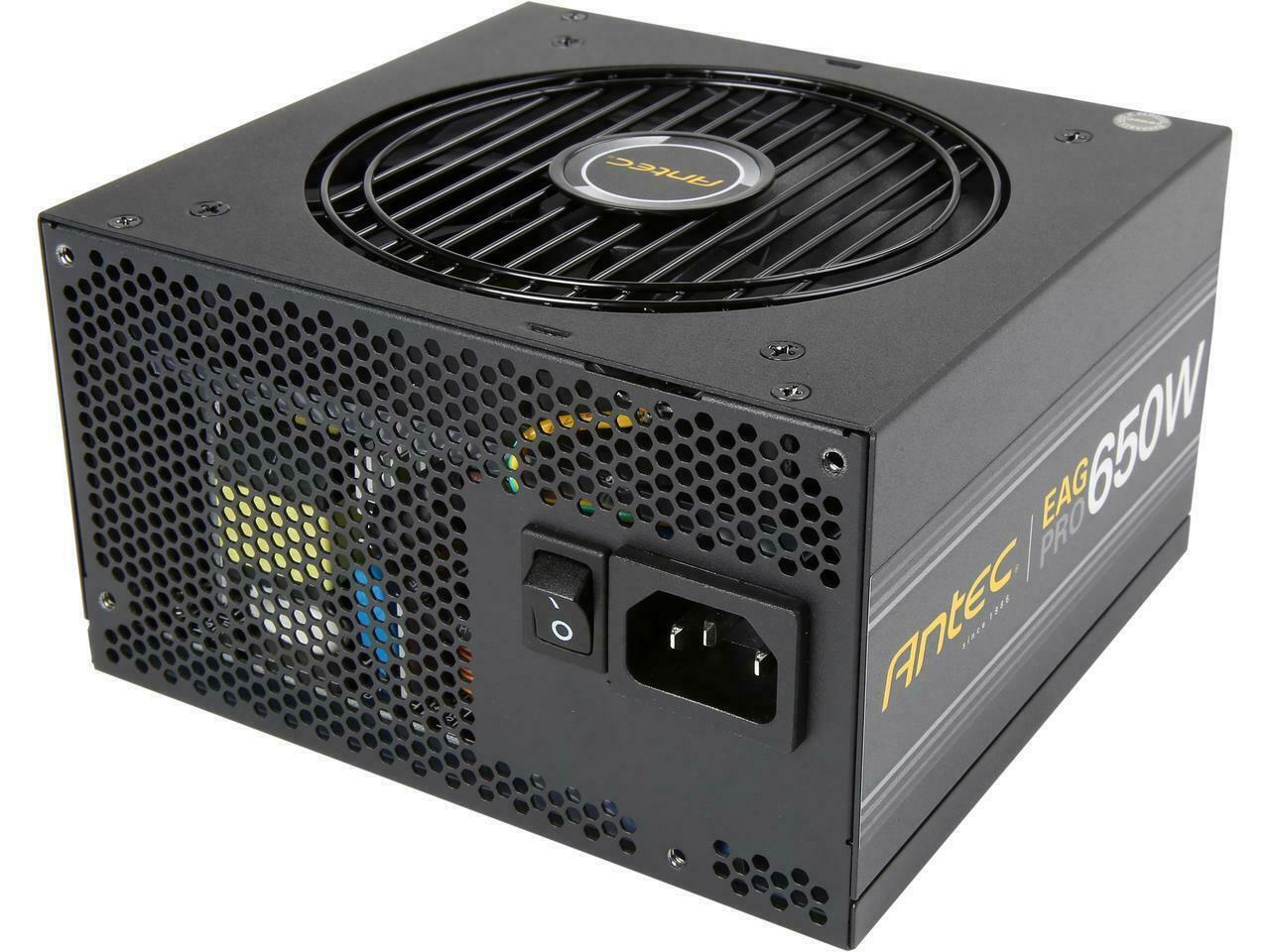 Antec Earthwatts Gold Pro Series EA650G Pro 650W Semi-Modular, 80 PLUS GOLD, 120