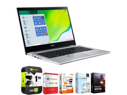Acer Spin 3 14" Intel i5-1035G4 8/512 2-in-1 Touch Laptop + Protection Plan Pack
