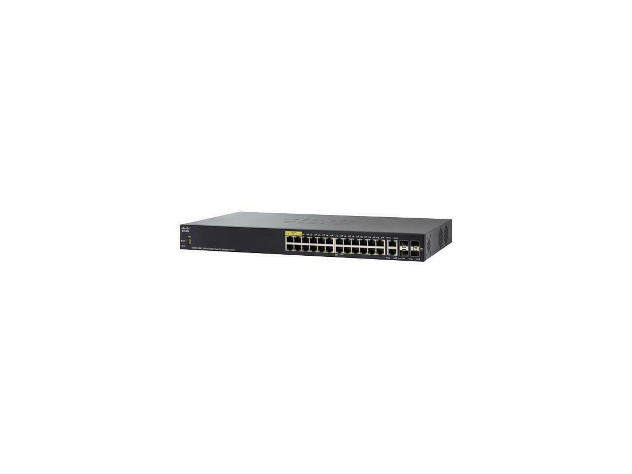 Cisco SG350-28MP 28-Port Gigabit PoE Managed Switch