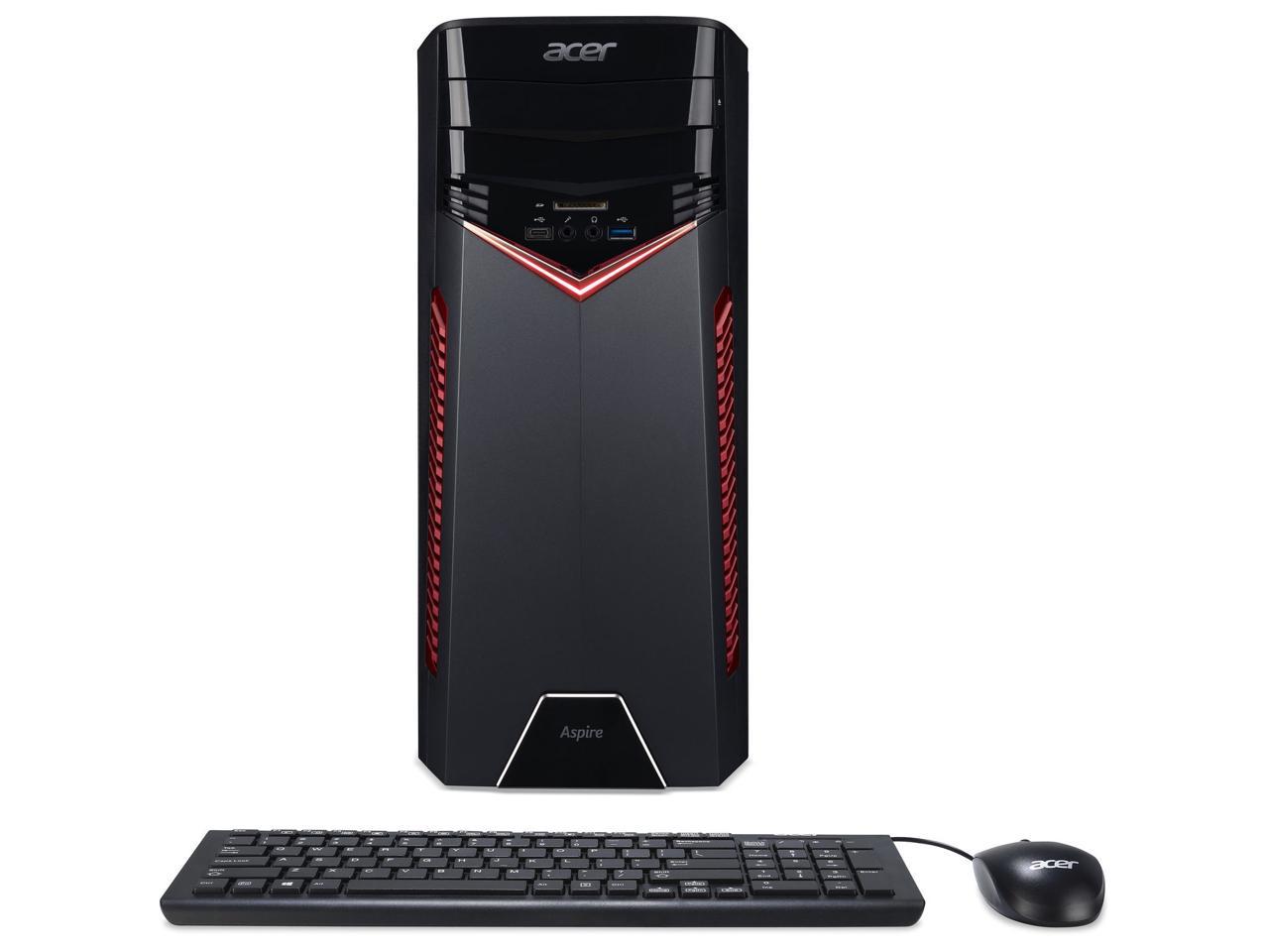 Acer Aspire GX Desktop Intel Core i5 7400 3GHz 8GB Ram 1TB HDD Windows 10H