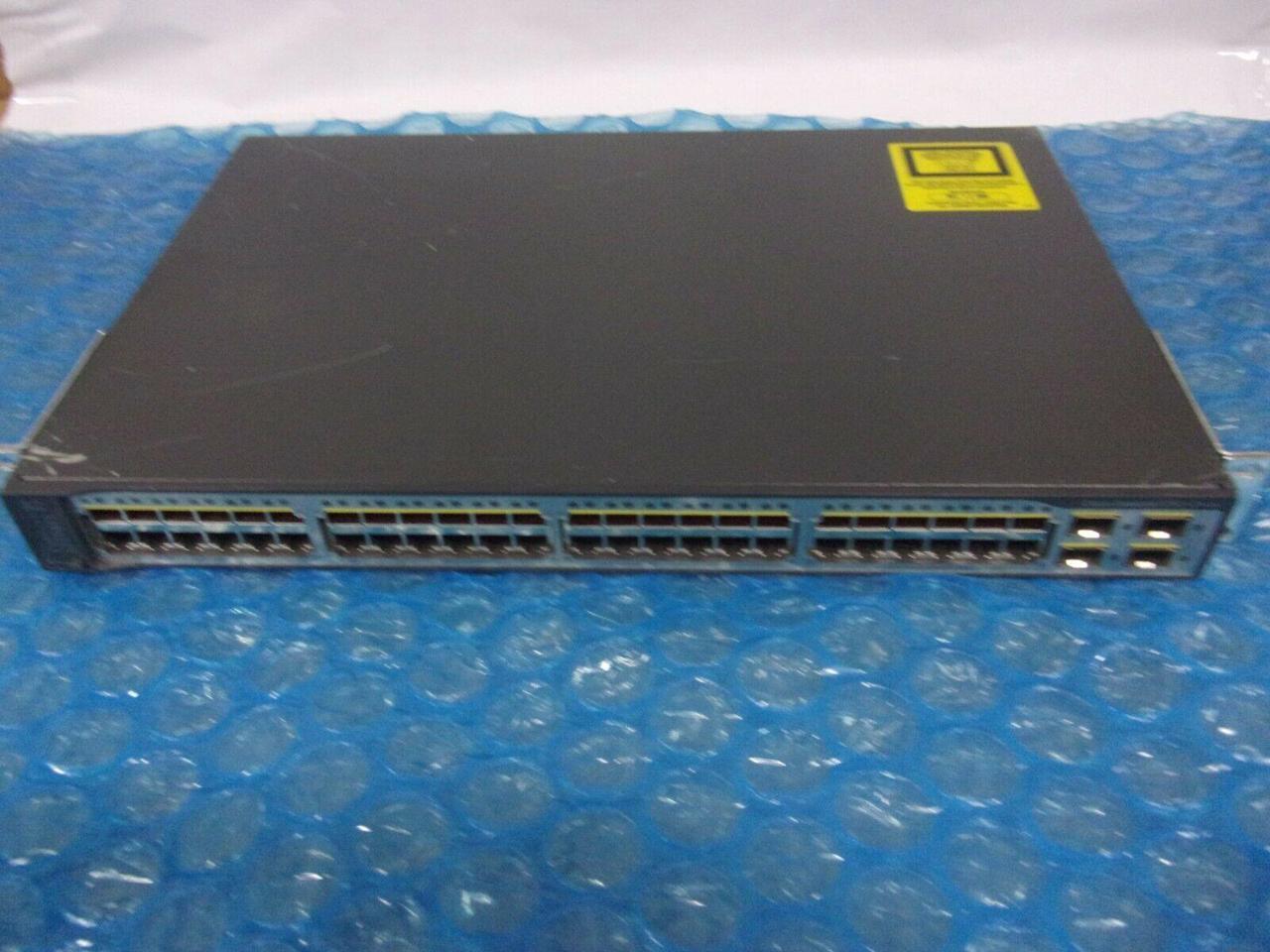CISCO WS-C3750V2-48TS-S 48 Port Catalyst Switch
