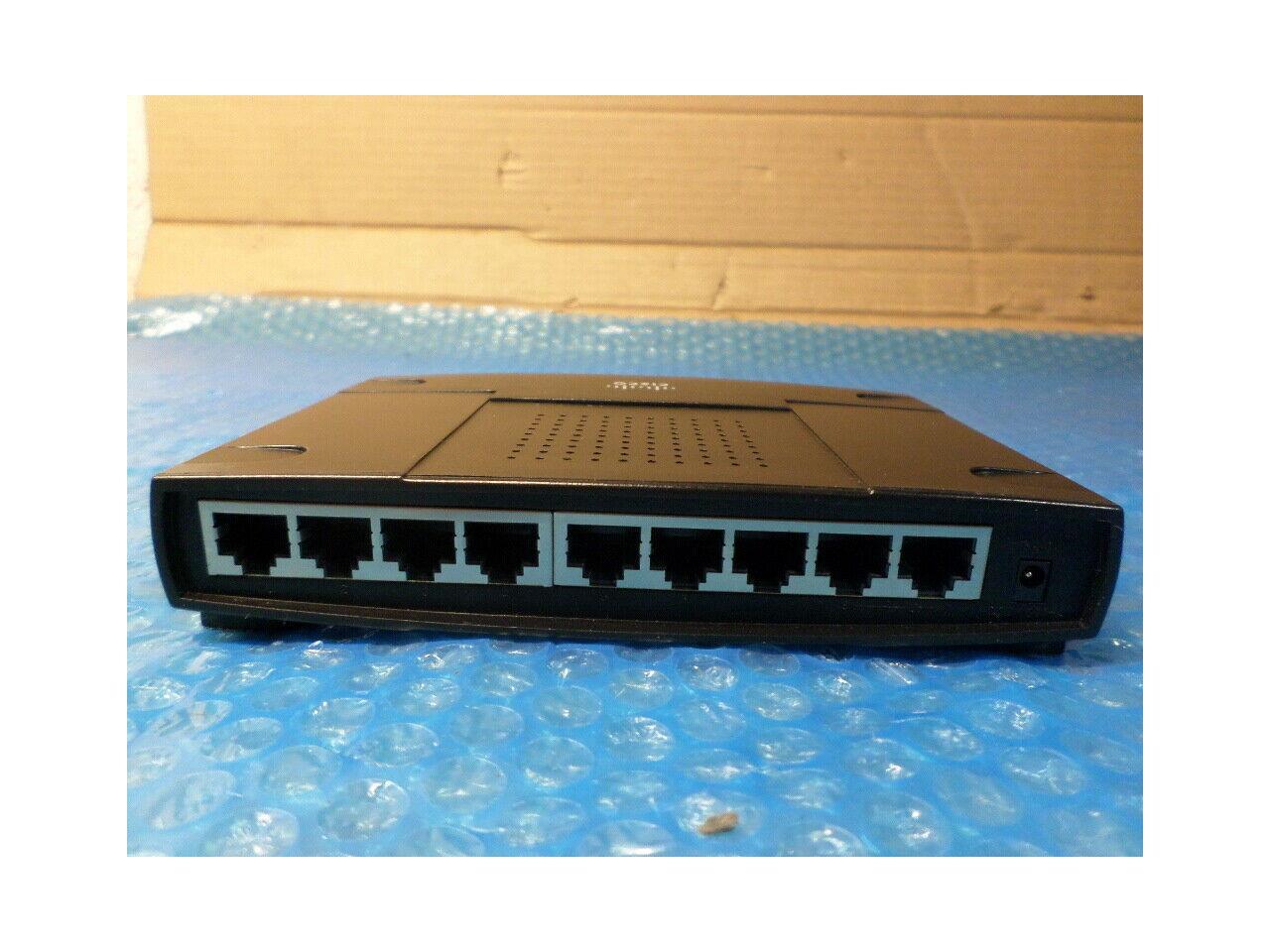 Linksys Cisco EZXS88W 8-Port 10/100 Workgroup Ethernet Switch VER 2.0, 3.3, 3.4