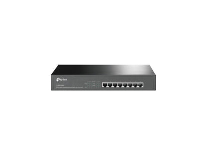 TP-LINK - TL-SG1008MP - TP-Link 8-Port Gigabit Desktop/Rackmount Switch with 8-Port PoE+ - 8 Ports - 2 Layer Supported -