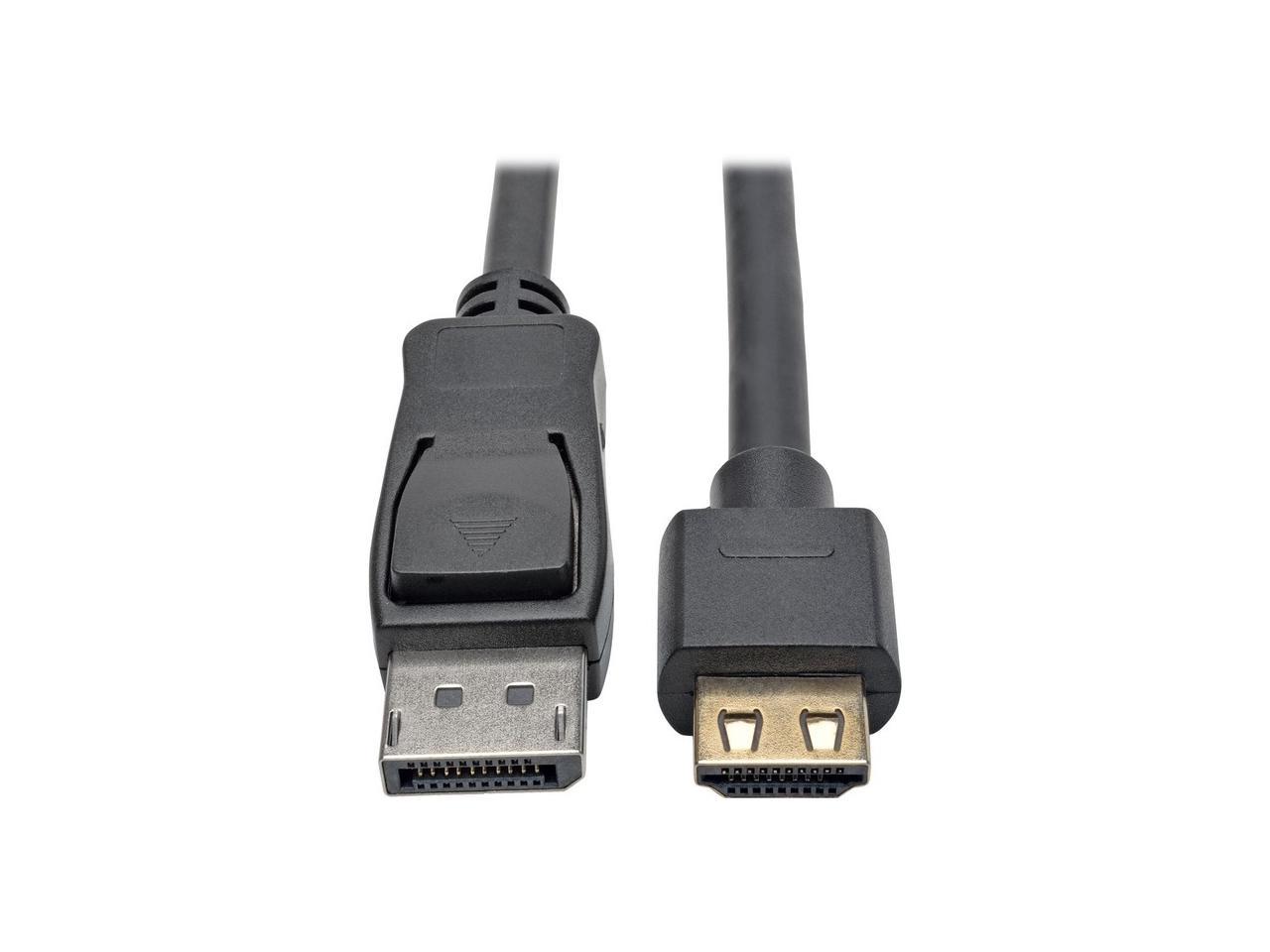 Tripp Lite DisplayPort to HDMI Adapter Cable Active DP 1.2a to HDMI 4K 15 ft. (P582-015-HD-V2A)