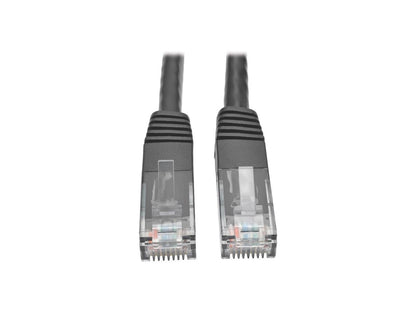 Tripp Lite Cat6 Gigabit Molded Patch Cable, 20 ft. RJ45 (M/M), 550MHz 24 AWG Black 20' (N200-020-BK)