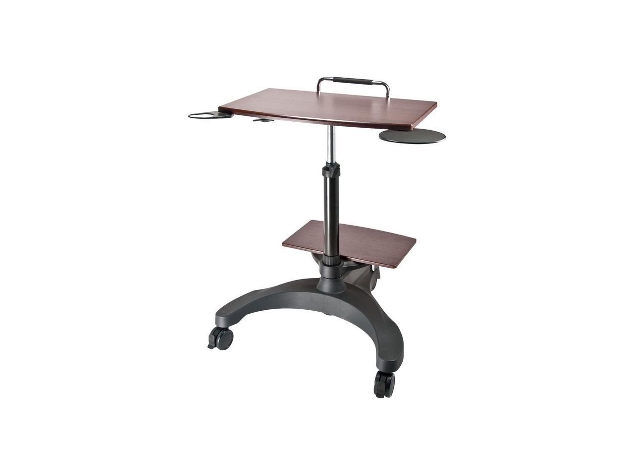 DoubleSight Displays DS-630MC Laptop Cart with Printer Shelf DS630MC