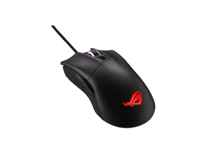ASUS ROG GLADIUS II CORE 90MP01D0-B0UA00 Black 1 x Wheel USB Wired Optical 6200 dpi Gaming Mouse